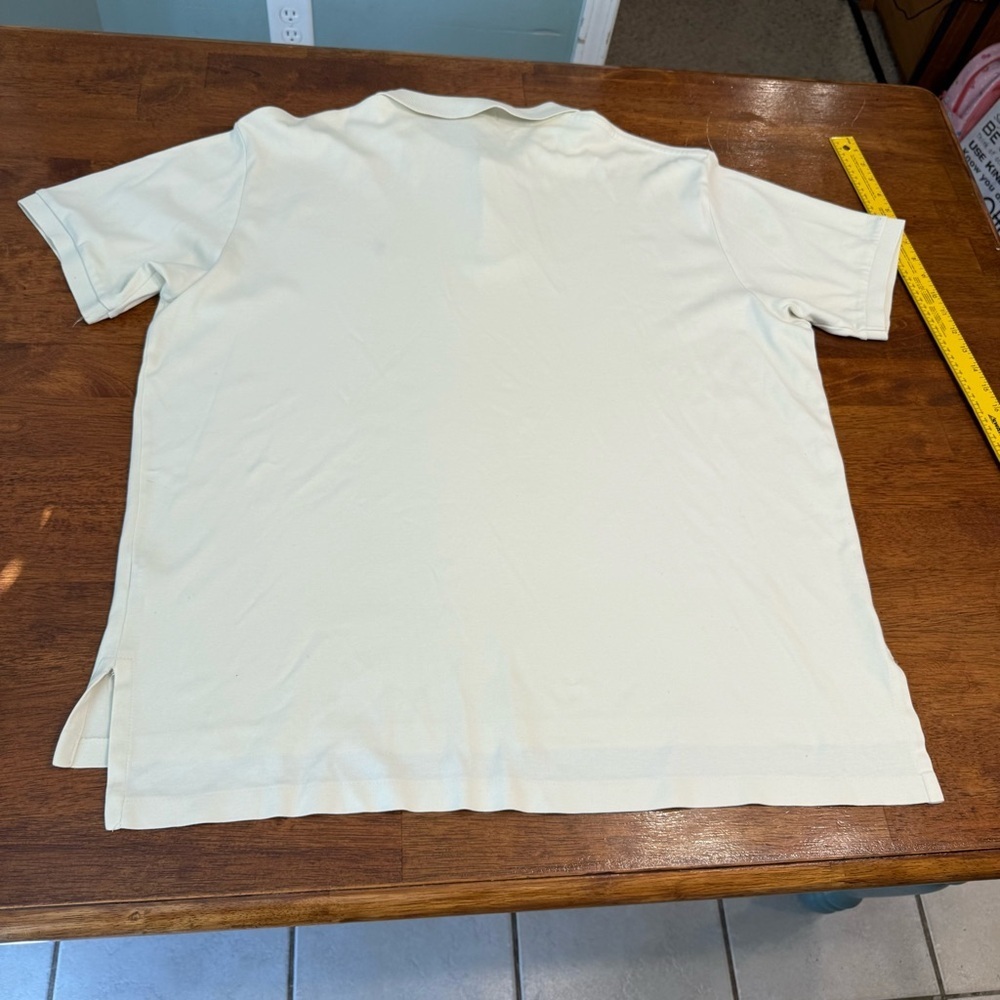 Men's Polo Ralph Lauren Ivory Cream Polo Shirt size XXL 100% cotton - Picture 5 of 5